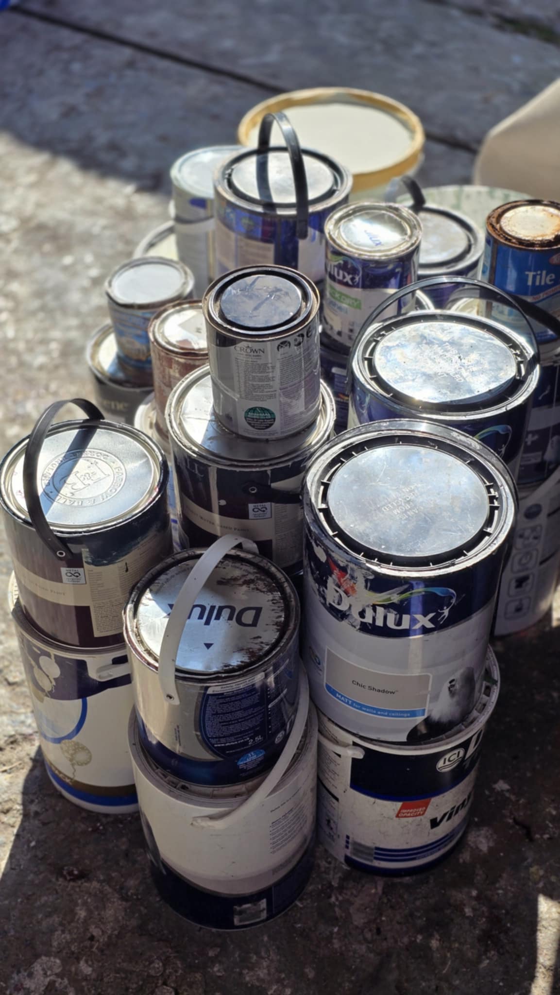 PAINT DONATIONS from Companies and Organisations