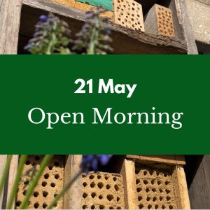 21 May. Open Morning.
